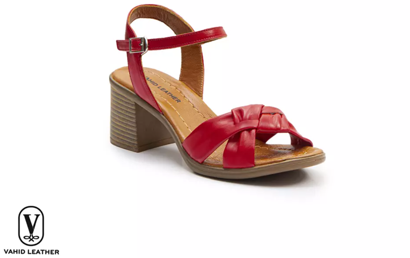صندل چرم زنانه - تصویر 3