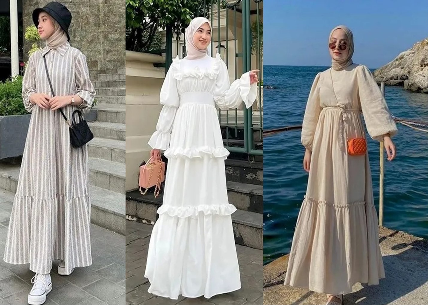 لباس ساحلی بلند یا ماکسی - تصویر 3