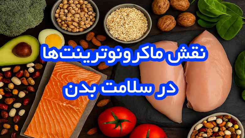 نقش ماکرونوترینت‌ها در سلامت بدن